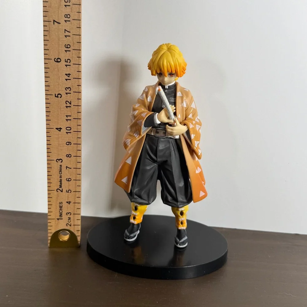 Demon Slayer Zenitsu Agatsuma Vol 3 Figure Orange 6.5in Banpresto Excellent